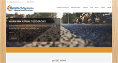Desktop Screenshot of metaltechsystems.com